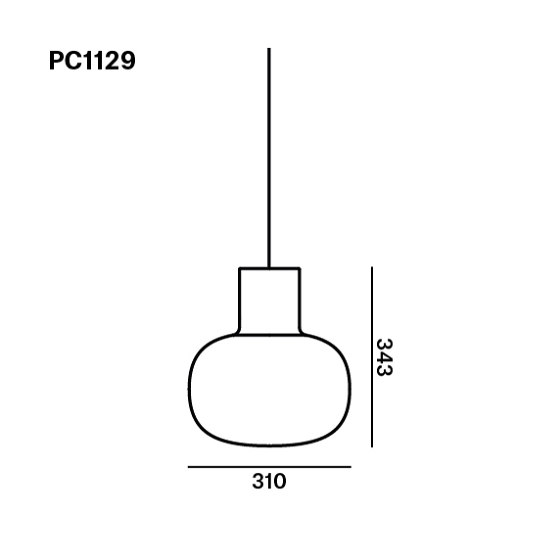 Awa Medium PC1129 | Lampade sospensione | Brokis