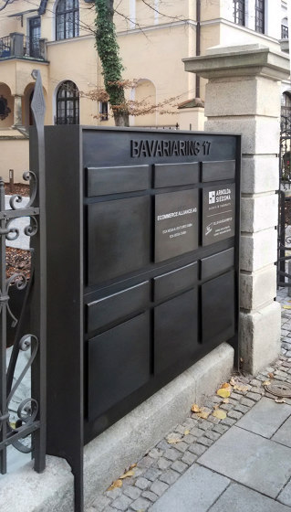 Mailbox | B17 | Boîtes aux lettres | Bergmeister Kunstschmiede