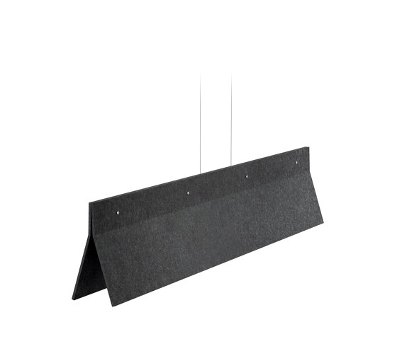 Acoustic Line 140 Black | Suspended lights | Valaisin Grönlund