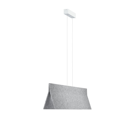 Acoustic Line 140 Light Grey | Lámparas de suspensión | Valaisin Grönlund