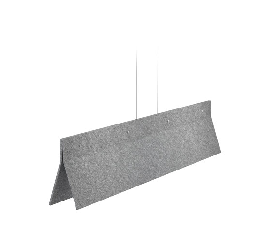 Acoustic Line 140 Light Grey | Lampade sospensione | Valaisin Grönlund
