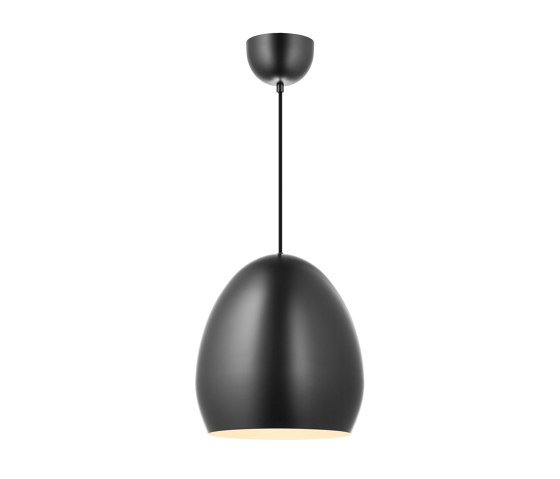 Egg Pendant Light Black | Lámparas de suspensión | Valaisin Grönlund