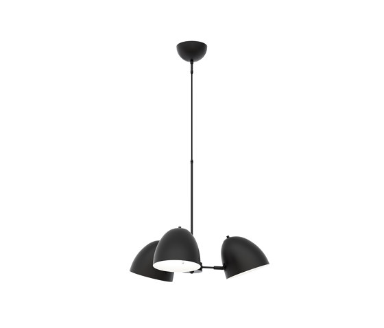 Plaza Pendant Lamp Black | Suspended lights | Valaisin Grönlund