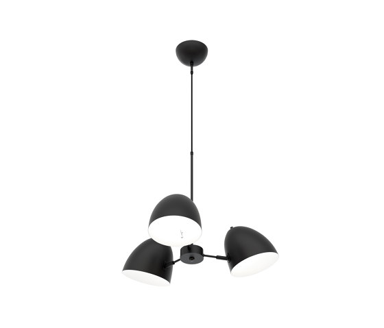 Plaza Pendant Lamp Black | Lámparas de suspensión | Valaisin Grönlund