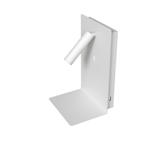 Shelf Spot USB Wall Light White | Smart phone / Tablet docking stations | Valaisin Grönlund