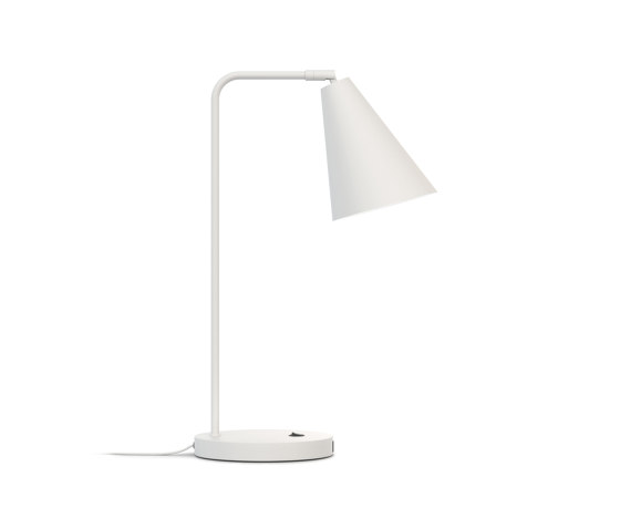 Vigo USB Lampada da tavolo, bianco | Dock smartphone / tablet | Valaisin Grönlund