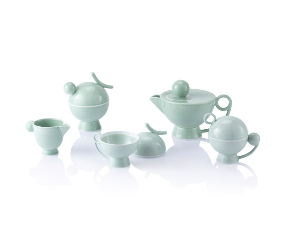 EBEKI | Tea & Coffee Set | Green | Vajilla | Maison Dada