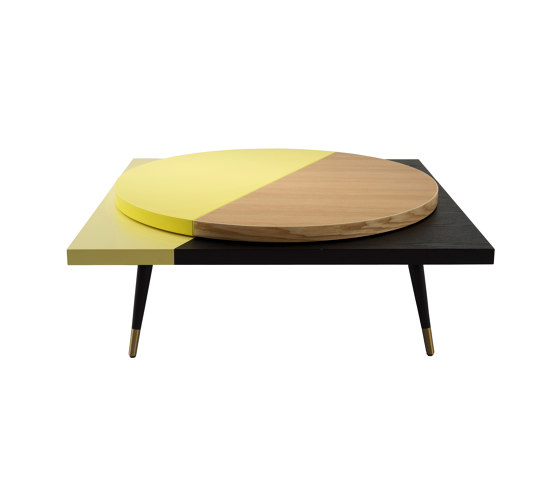 LAZY SUSAN | Coffee Table | Yellow | Mesas de centro | Maison Dada