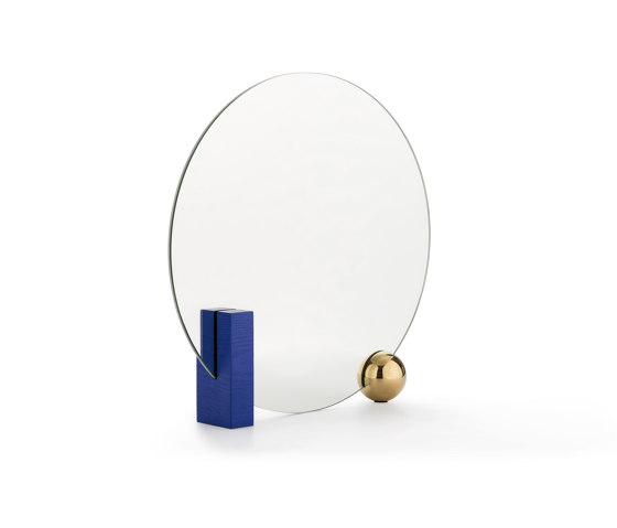 LOOKING FOR DORIAN | Table mirror | Blue | Espejos | Maison Dada