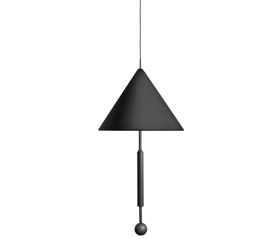 OBJECT OF DISCUSSION | Pendant Lamp | Black | Suspended lights | Maison Dada