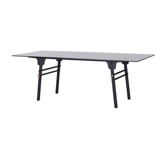 PARIS MING | Rectangular Dining Table | Black | Tables de repas | Maison Dada