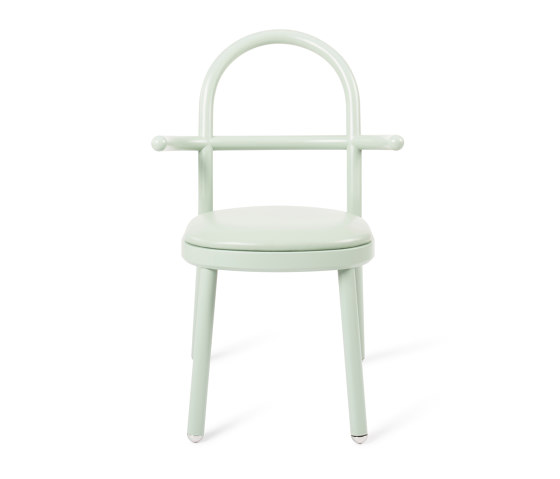 SI SOPHIE S'ASSOIT | Chair with Armrests | Celadon Green | Chairs | Maison Dada
