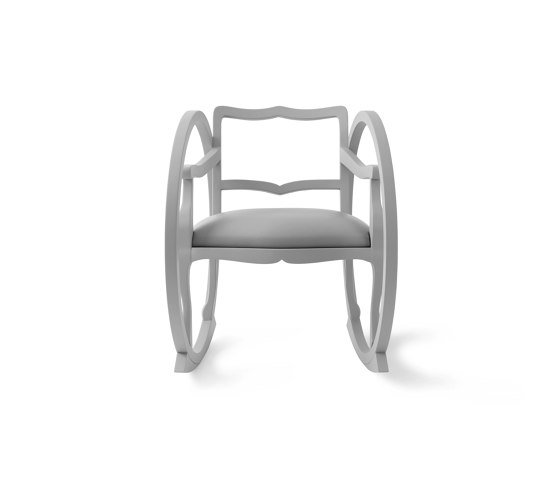 TICKING CLOCK | Adult Rocking Chair | Grey Stone | Poltrone | Maison Dada