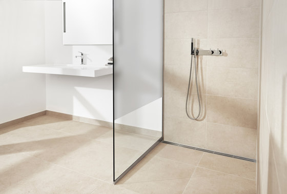 Shower wall | Semi mat | Duschabtrennungen | Unidrain