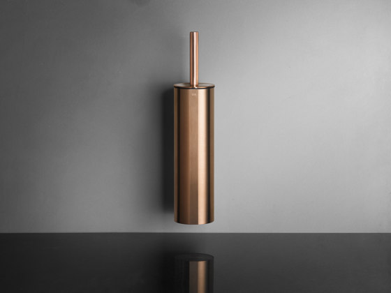 Reframe Collection | Toilet brush, wall - copper | Toilet brush holders | Unidrain