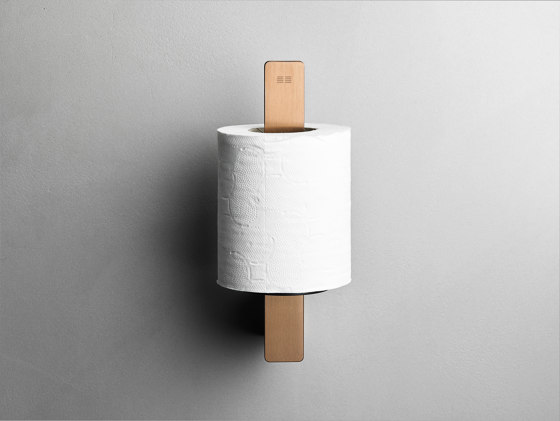 Reframe Collection | Toilet paper holder spare - copper | Portarotolo | Unidrain