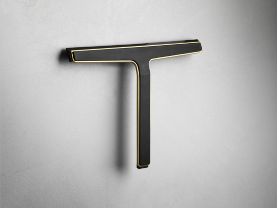 Reframe Collection | Shower wiper - brass | Accesorios de baño | Unidrain