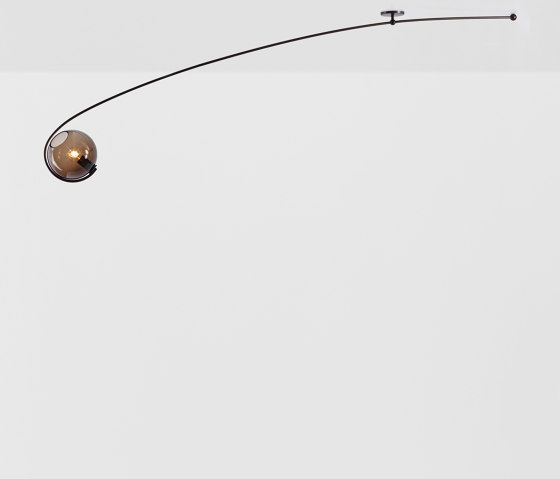 Fiddlehead Cantilever (Bronze/Smoke) | Ceiling lights | Roll & Hill