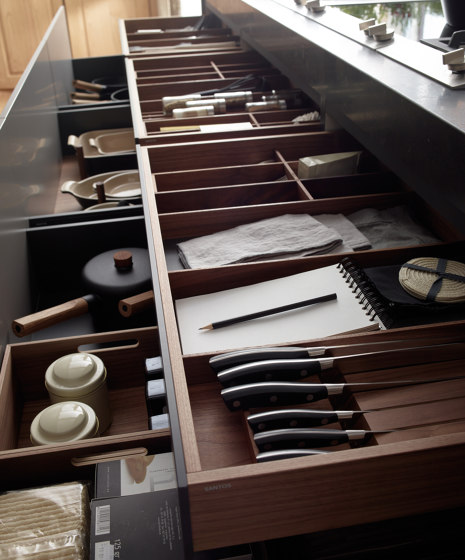 FINE Customisable drawers and bins | Kitchen organization | Santos