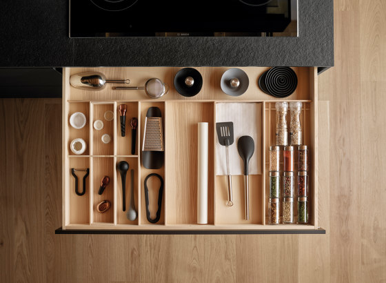 FINE Wood top drawer | Organizzazione cucina | Santos