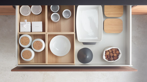 Accessoires pour bacs à tiroirs et tiroirs sous plinthes | Organisation cuisine | Santos