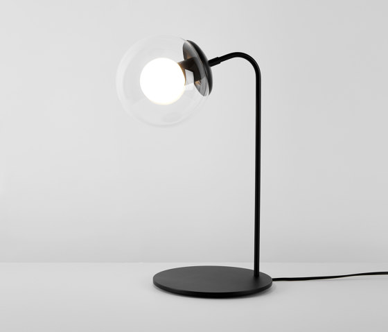 Modo Desk Lamp (Black/Clear) | Tischleuchten | Roll & Hill