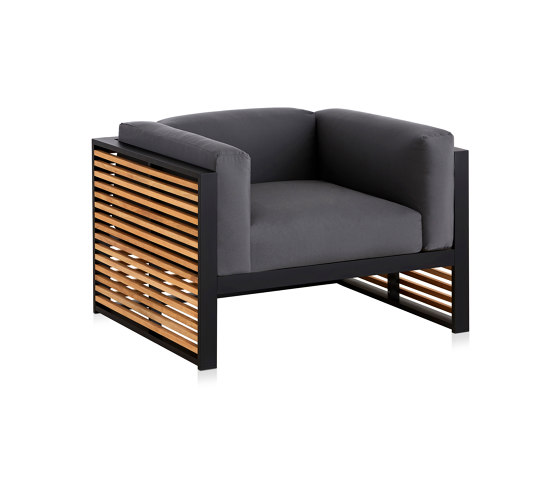 DNA Teak Lounge Chair | Armchairs | GANDIABLASCO