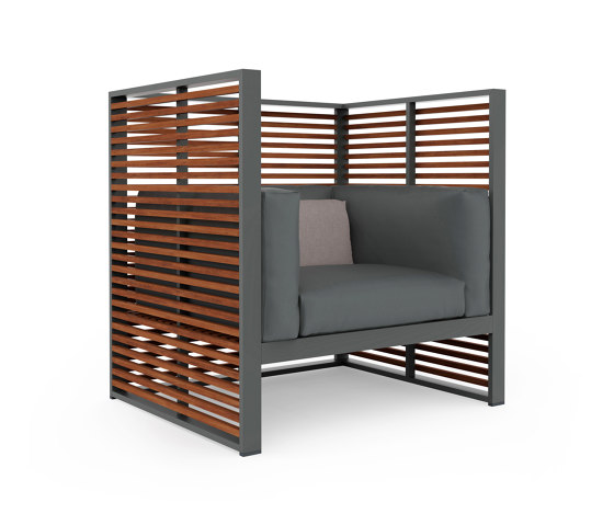 DNA Teak Normando Lounge Chair | Armchairs | GANDIABLASCO