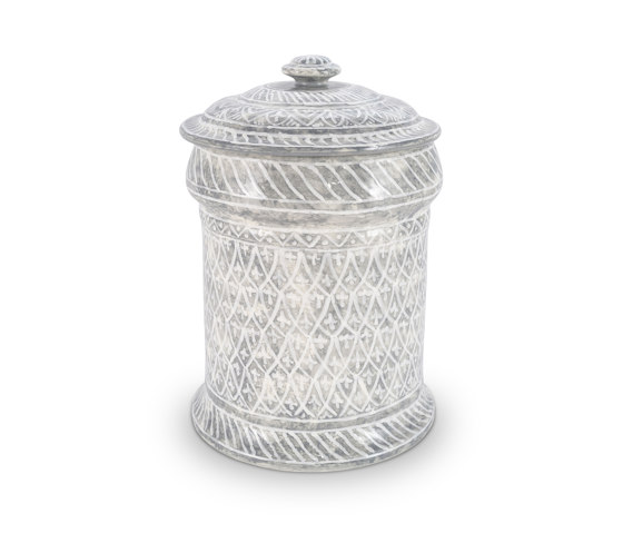 JARS | PORCELAIN JAR GREY 35 CM | Kitchen accessories | Officine Gullo