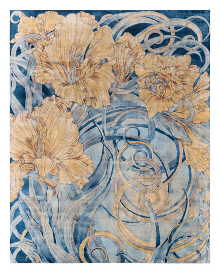 Flowers Gladiolus | Tappeti / Tappeti design | THIBAULT VAN RENNE