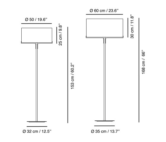 Aitana | Floor lamp | Lampade piantana | Carpyen