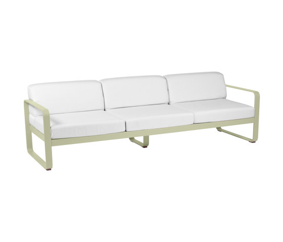 Bellevie | 3-Seater Sofa  – Off-White Cushions | Sofas | FERMOB