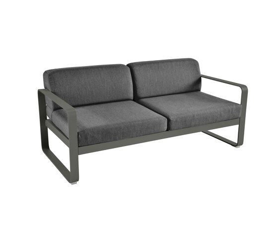Bellevie | 2-Seater Sofa – Graphite Cushions | Sofas | FERMOB