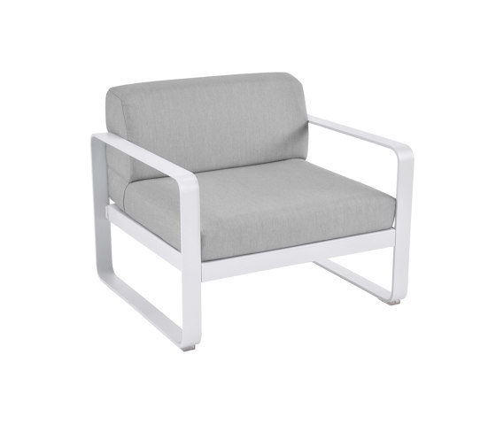 Bellevie | Armchair – Flannel Grey Cushions | Poltrone | FERMOB