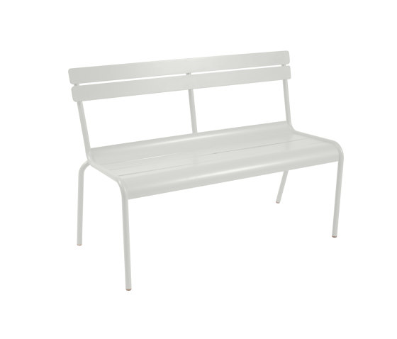 Luxembourg | 2/3-Seater Bench with backrest | Panche | FERMOB