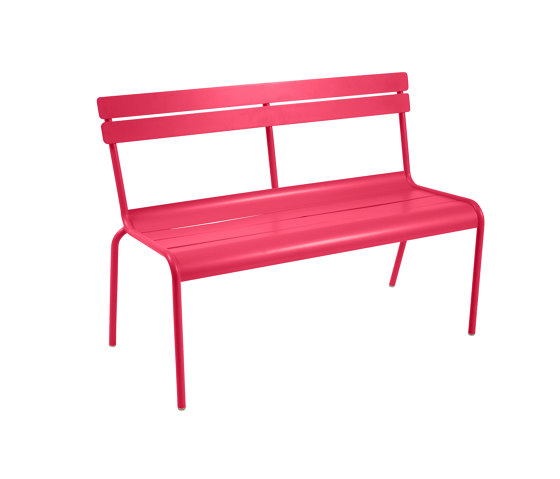 Luxembourg | 2/3-Seater Bench with backrest | Panche | FERMOB