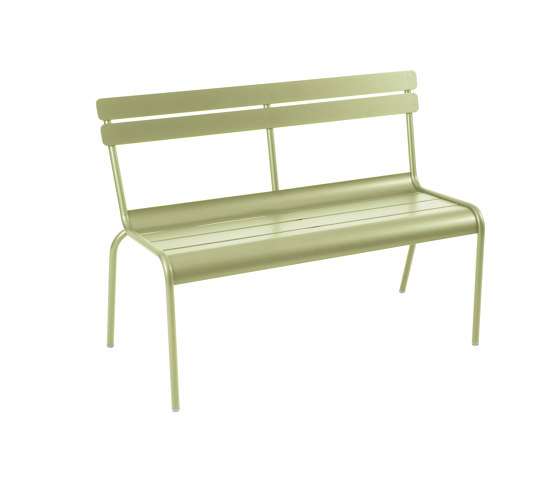 Luxembourg | 2/3-Seater Bench with backrest | Bancos | FERMOB