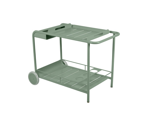Luxembourg | Side Table / Bar With Wheels | Carritos | FERMOB