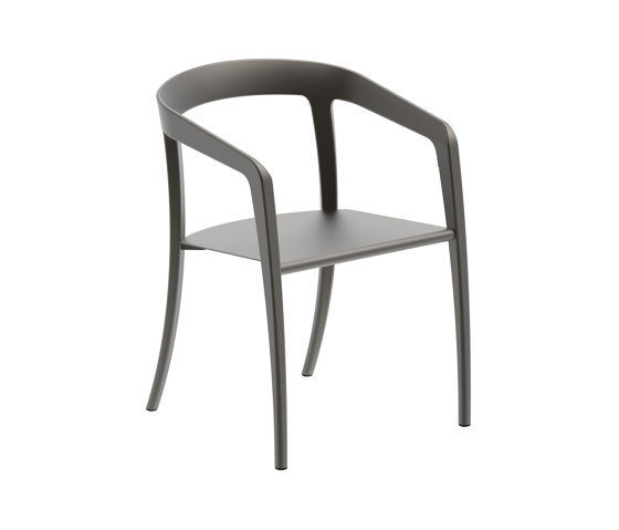 Jive Chair Aluminium - JIV55BR | Chairs | Royal Botania