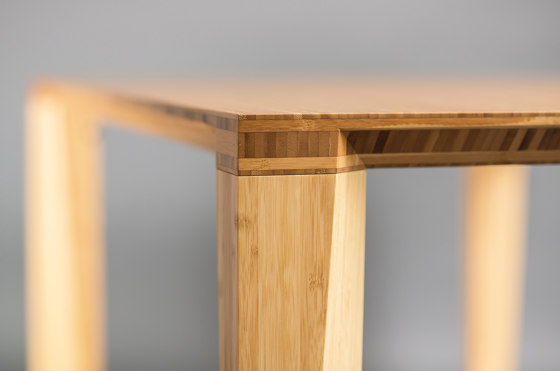 Dinner Table Primus in Solid Bamboo | Tavoli pranzo | Editions LS