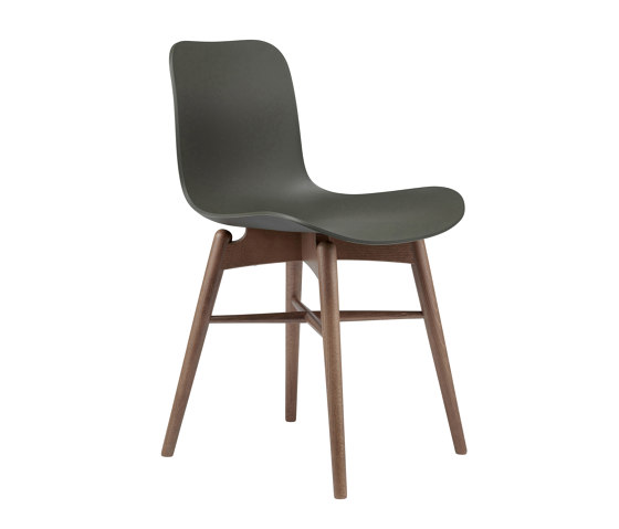 Langue Original Dining Chair, Smoked /  Army Green | Chairs | NORR11