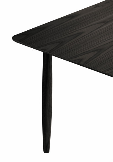 Oku Dining Table, Black 200 cm | Dining tables | NORR11