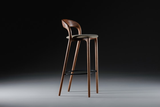 Neva light bar chair | Barhocker | Artisan