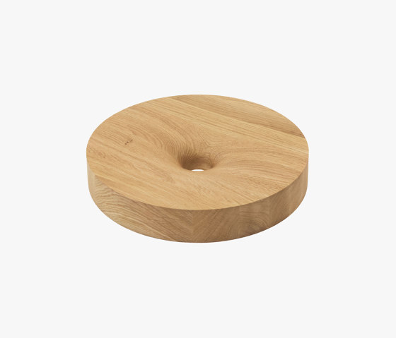 O Fruit Bowl Small Oak | Cuencos | Hem Design Studio