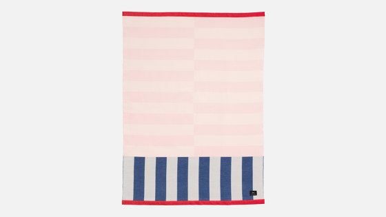 Stripe Throw Pink/Blue | Coperte | Hem Design Studio