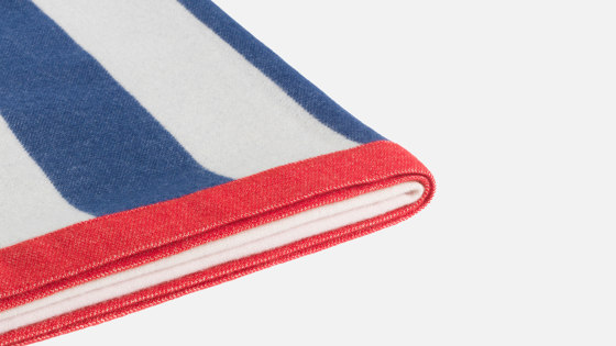 Stripe Throw Pink/Blue | Mantas | Hem Design Studio