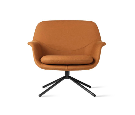 Smile Lounge Low Back Metal Base | Armchairs | ICONS OF DENMARK