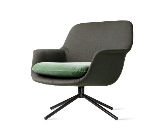 Smile Lounge Low Back Metal Base | Poltrone | ICONS OF DENMARK