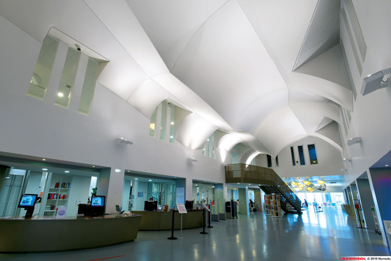 Our solutions for interiors | Barrisol® Formes 3D | Plafonds suspendus | BARRISOL