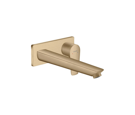 hansgrohe Talis E Single lever basin mixer for concealed installation with spout 225 mm wall-mounted | Wash basin taps | Hansgrohe